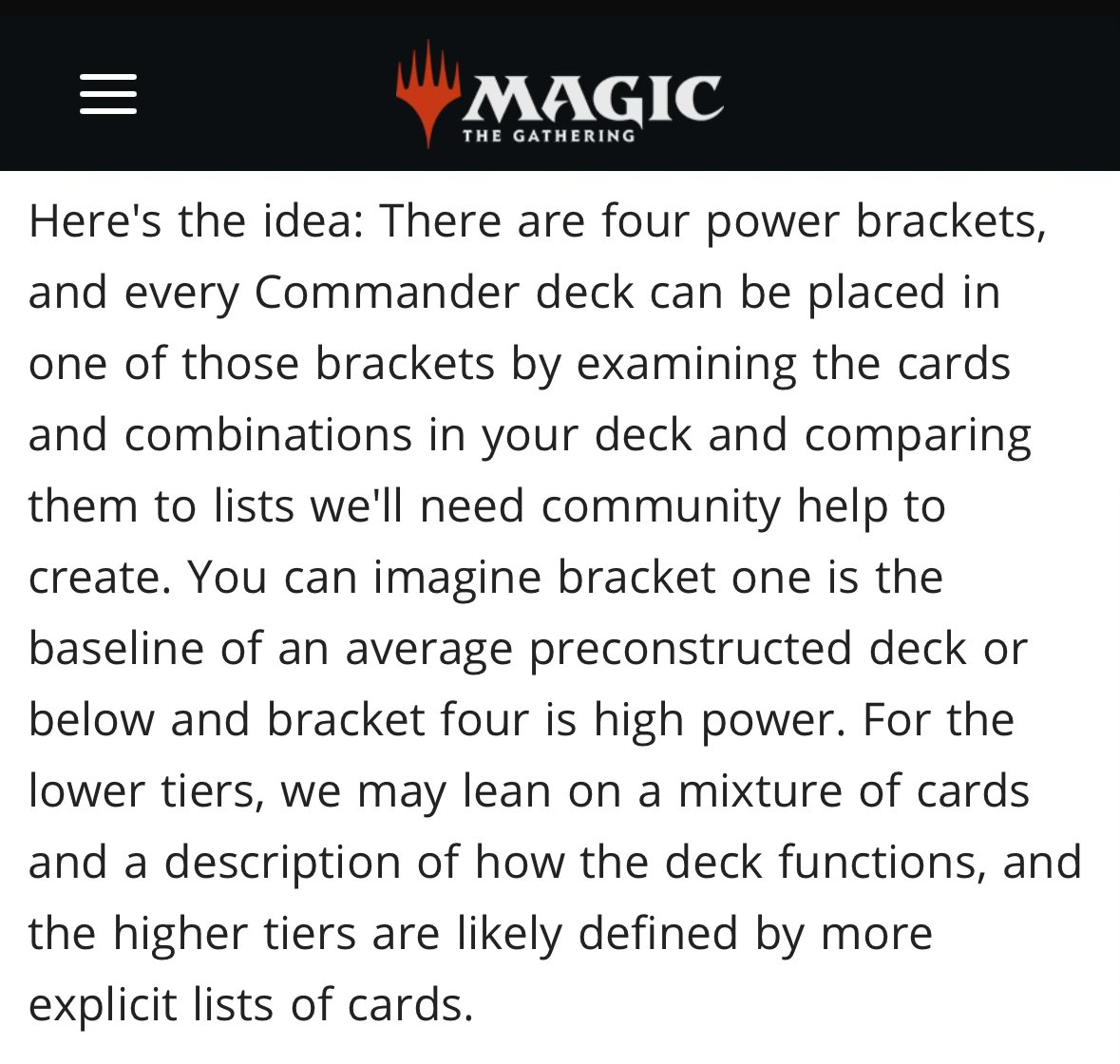 Ok my guess was 3 tiers, apparently it'll be four.