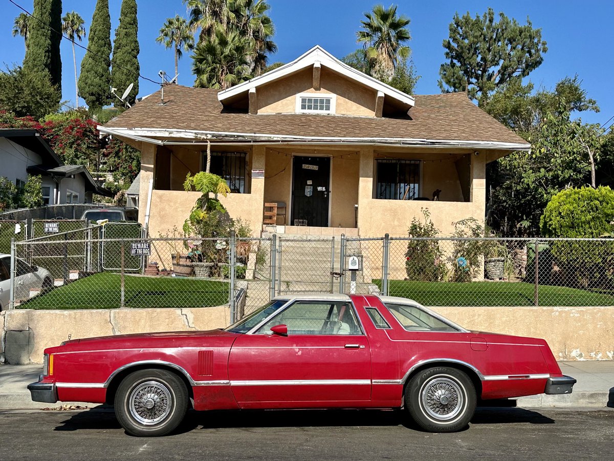 Photospice's tweet photo. Nothing quite like a vintage Thunderbird. 📸 by @photospice #barbaradavidson #streetphotography #EchoPark https://t.co/p9WLUeNN7a
