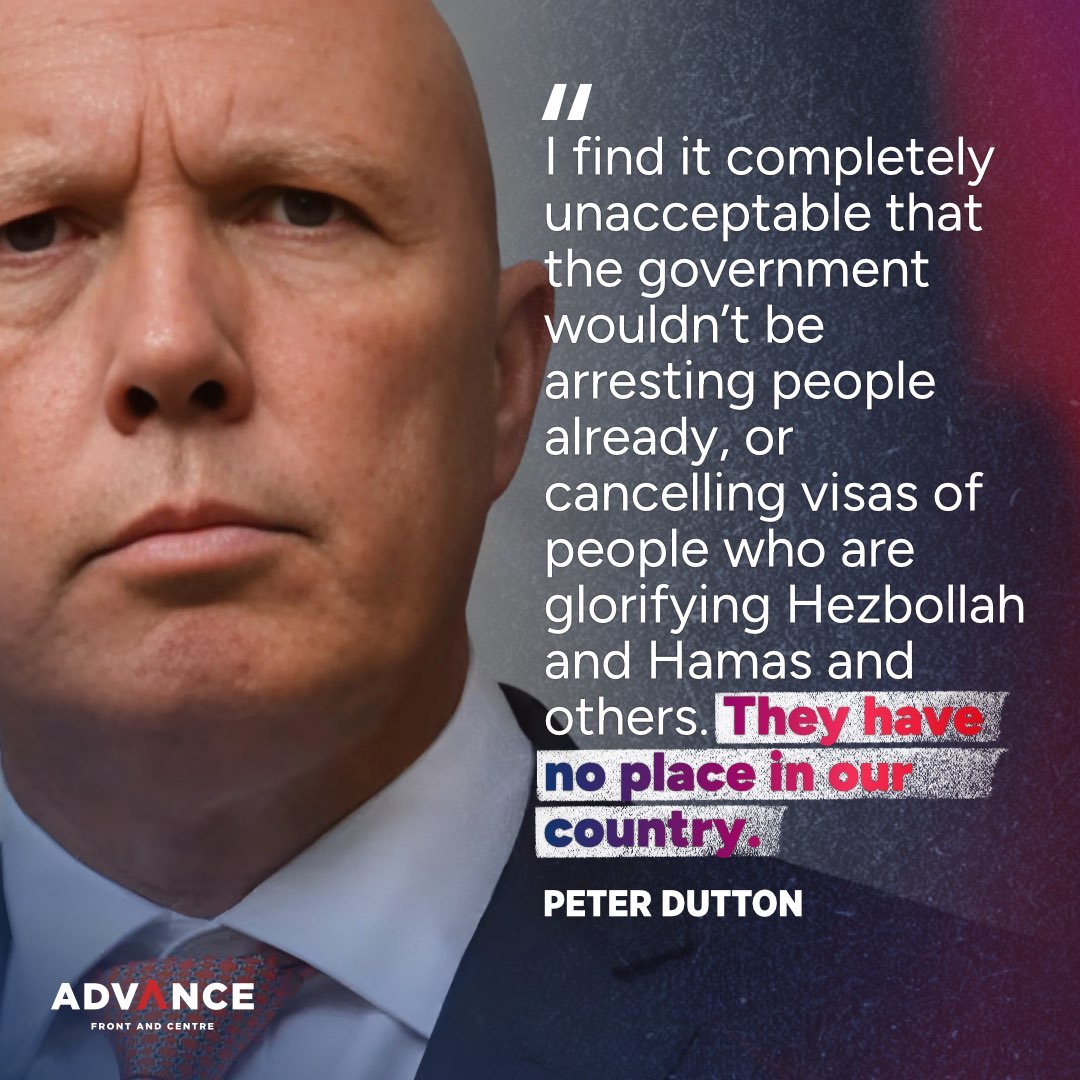 FairAusADV's tweet photo. Well said, Peter Dutton https://t.co/MAchjN6Xug