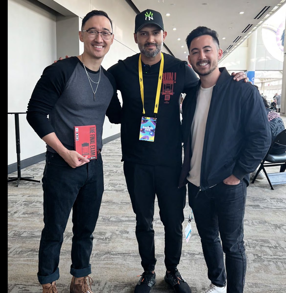 ChangeTheRef's tweet photo. While we attended #TwitchCon, we shared our new game, #TheFinalExam.
Politicians blame school mass shootings on video games we responded with our own game – a survival mode where gun control bills are the key to survival.
https://t.co/RehzYGljJk https://t.co/IHvZx9Db6u
