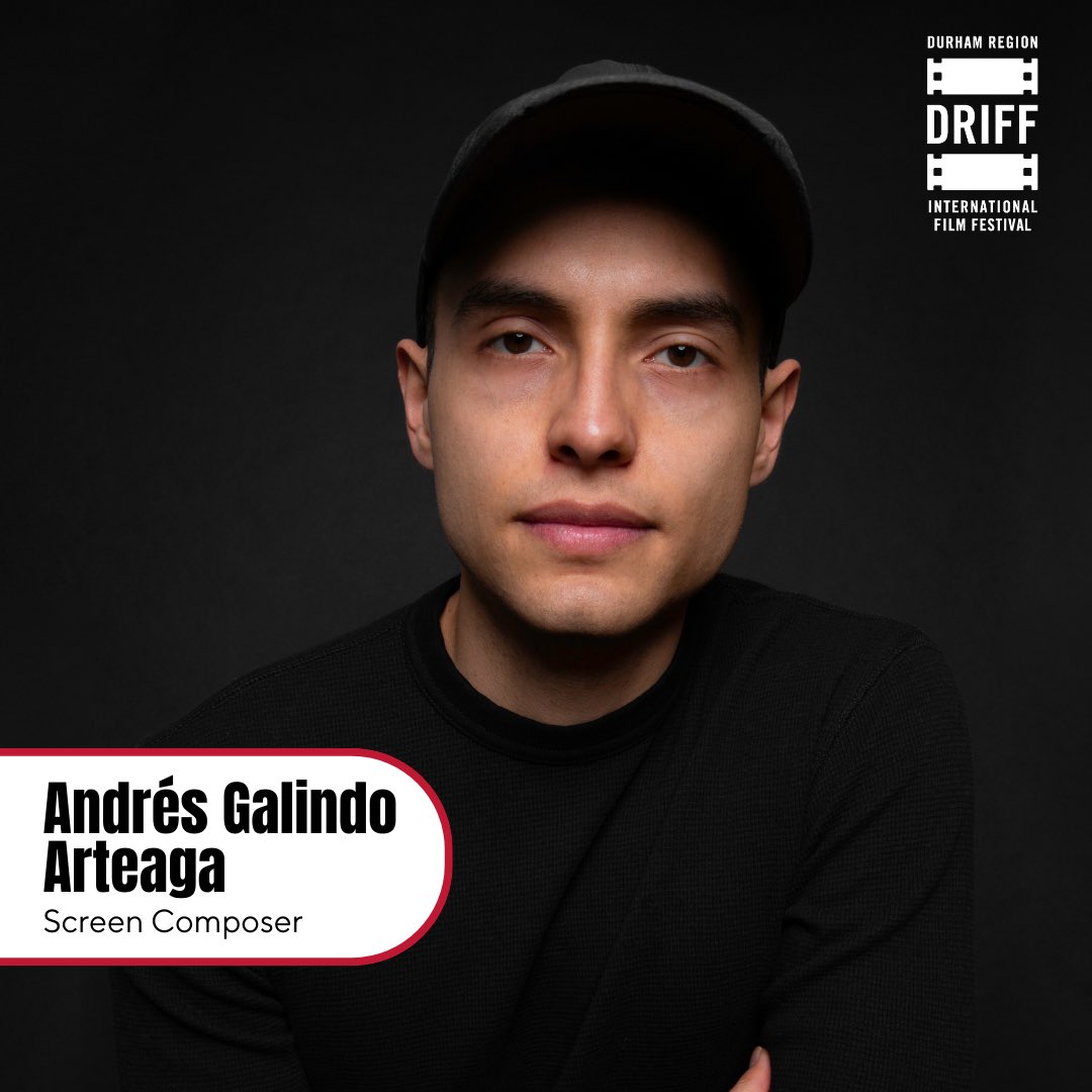 The Durham Region International Film Festival is excited to announce that Andrés Galindo Arteaga will be joining us as part of the #DRIFF2024 Music and Sound Design Industry Panel.

🗓️ October 25

📍St. Francis Centre in #Ajax

🎟️ Tickets are available at driff.ca