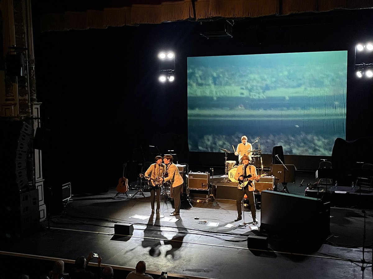 dmallory42's tweet photo. The Bootleg Beatles: kinda like the Eras tour for old people. Great fun! https://t.co/auhbqOqXyh
