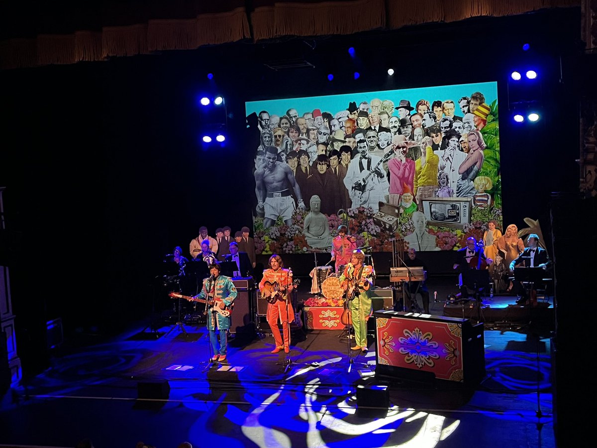dmallory42's tweet photo. The Bootleg Beatles: kinda like the Eras tour for old people. Great fun! https://t.co/auhbqOqXyh