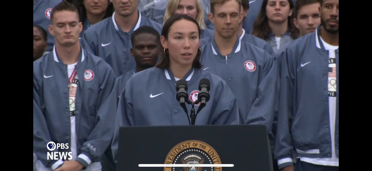 Debbie DeFranco (@apshpeathletics) on Twitter photo <a href="/yhssports/">Yorktown Athletics</a> alumni & Olympic Champion Torri Huske and her parents spoke <a href="/WhiteHouse/">The White House</a>’s recognition of <a href="/TeamUSA/">Team USA</a> Olympic & ParaOlympic Achievements
youtube.com/live/_ioFGYYTW… <a href="/yhssports/">Yorktown Athletics</a> alumni & Olympic Champion Torri Huske and her parents spoke <a href="/WhiteHouse/">The White House</a>’s recognition of <a href="/TeamUSA/">Team USA</a> Olympic & ParaOlympic Achievements
youtube.com/live/_ioFGYYTW…