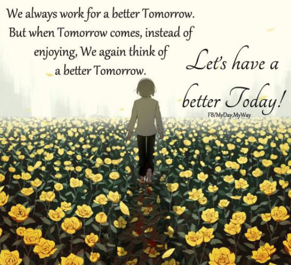 Without dreams and goals there is no living, only merely existing Good night..