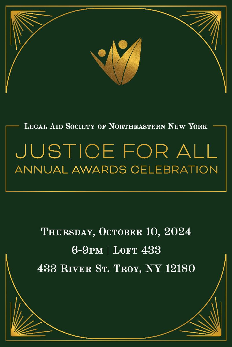RangelNic's tweet photo. Join me &amp; @LASNNY  for the 2024 Justice for All Annual Awards Celebration on October 10, 2024 | The Loft 433, Troy, NY | 6-9 PM

Register TODAY: https://t.co/plKXeb64Pa https://t.co/9MGb9f5jPF