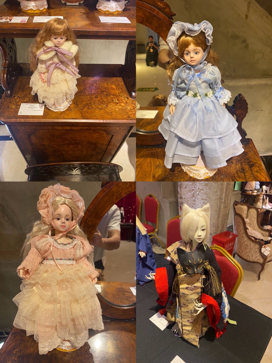 spanart_gallery's tweet photo. 【 Wonder Dolls 2024 】
会場:上海市虹口区溧阳路611号
1993老場坊
期間:9/30〜10/3
時間:12:00〜19:00
🌸本日より一般公開日です🌸
#wonderdolls2024
#玩物丧志集
#craftartdoll
#spanartgallery
https://t.co/vzK1s2Ae8R https://t.co/XS5kK6nmpf