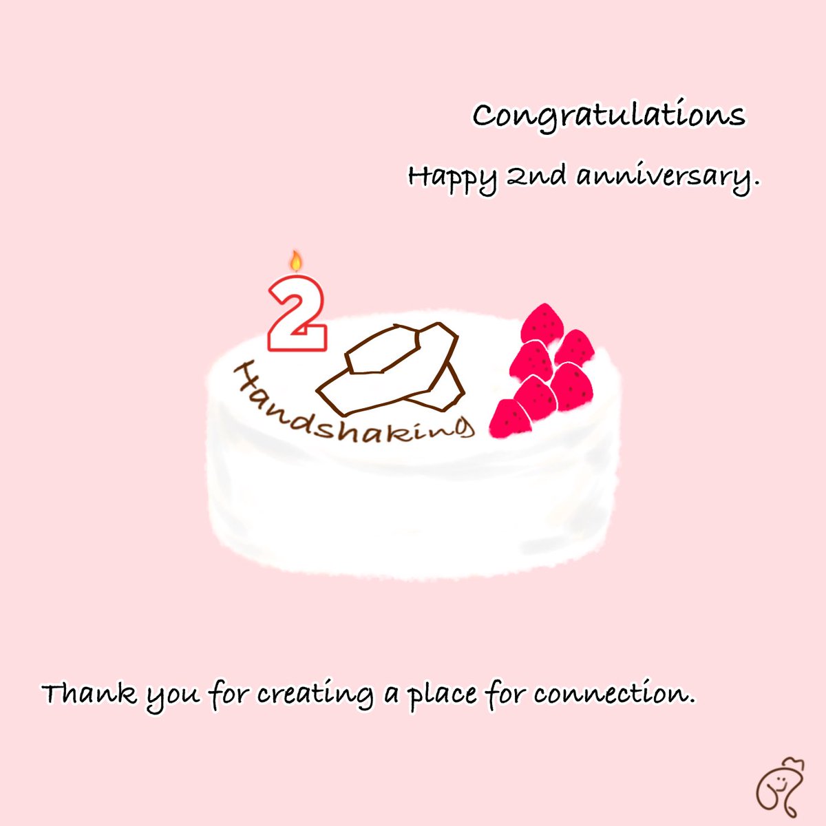 __smile_enjoy's tweet image. Congratulations!
Handshaking
Happy 2nd anniversary.
#handshaking
#IKE
 
繋がりの場をありがとう
繋がらせてくれてありがと🤝

@ike1984official