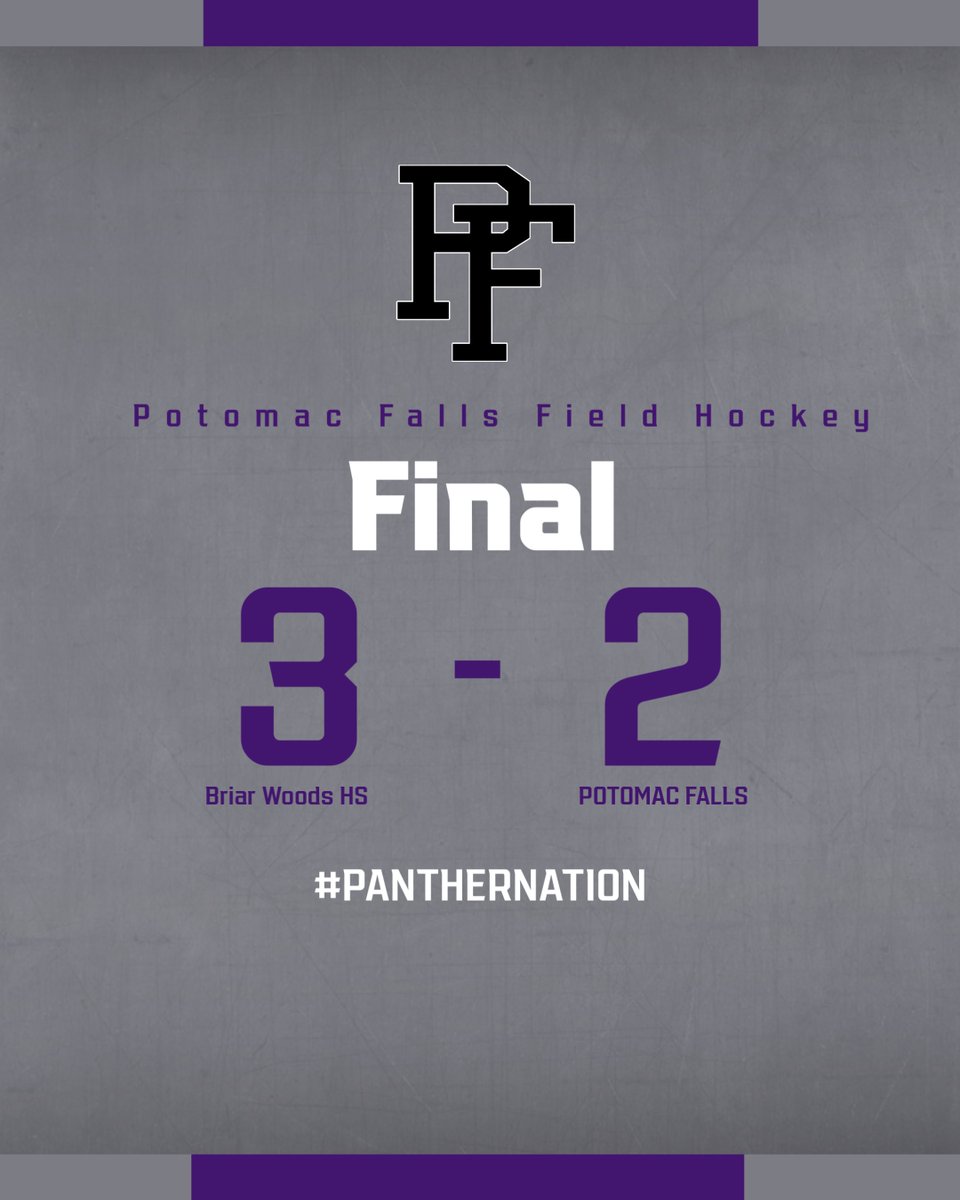 Field Hockey Final - BWHS 3 - PFHS 2