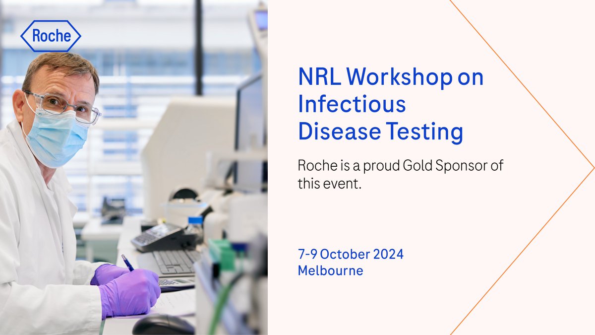 @RocheDiaAU (@rochediaau) on Twitter photo This month, join <a href="/rochediaau/">@RocheDiaAU</a> at #NRLWS2024, the 40th @NRLScience Workshop On Infectious Disease Testing.
Learn more:
nrlquality.org.au/news-events/20… This month, join <a href="/rochediaau/">@RocheDiaAU</a> at #NRLWS2024, the 40th @NRLScience Workshop On Infectious Disease Testing.
Learn more:
nrlquality.org.au/news-events/20…
