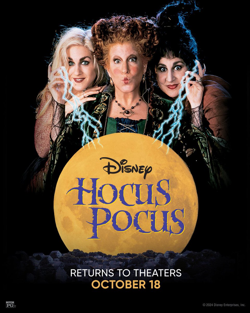 ‘THE NIGHTMARE BEFORE CHRISTMAS’ and ‘HOCUS POCUS’ are returning to theaters this October.