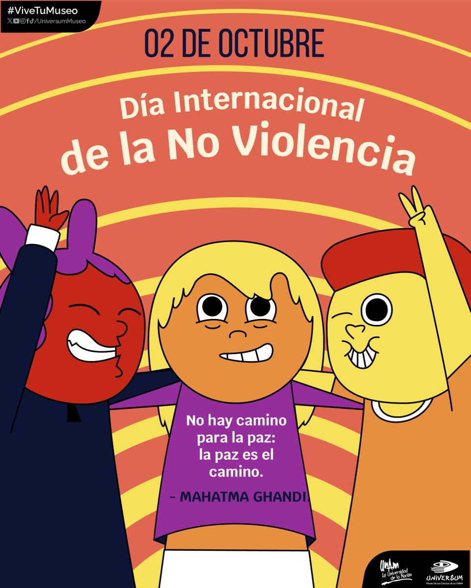 UniversumMuseo's tweet photo. Es importante informarnos para poder cambiar y llegar a un mundo sin violencia. 🫂

#ViveTuMuseo https://t.co/Uy6YqRp2UF