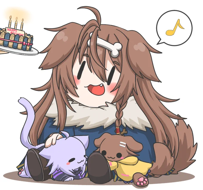 ころさん誕生日おめでとう!#できたてころね #戌神ころね生誕祭2024 
