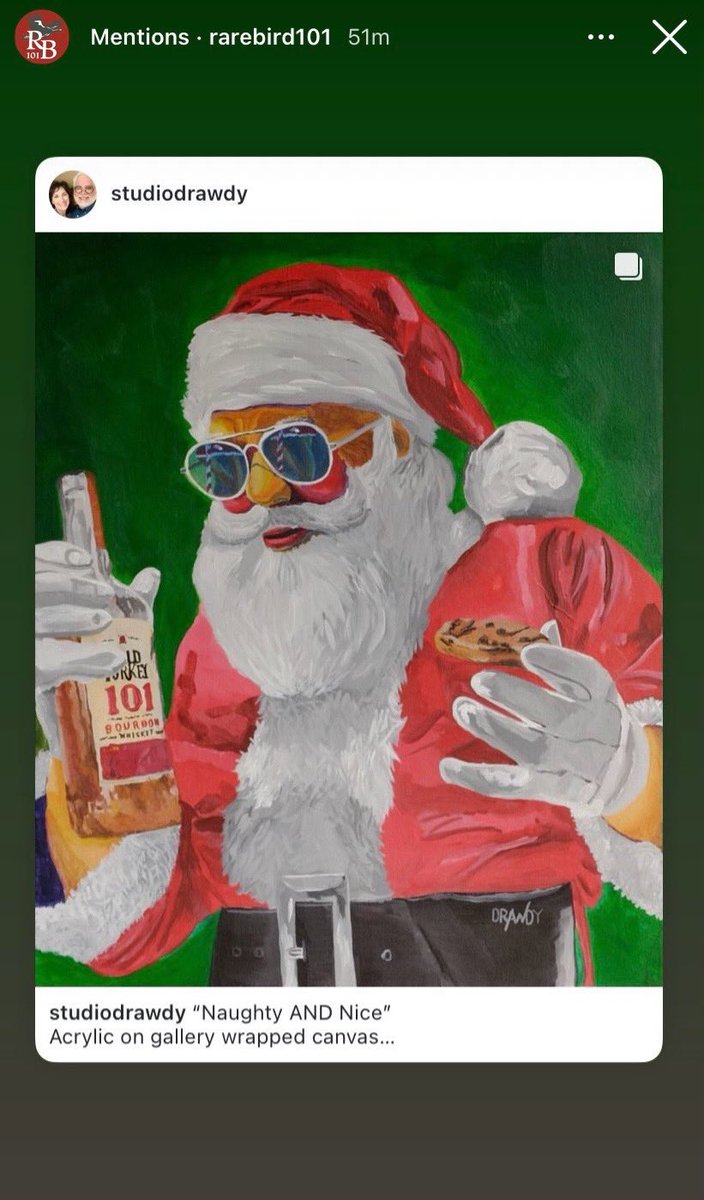 StudioDrawdy's tweet photo. “Naughty AND Nice”
Acrylic on gallery wrapped canvas 
20x24x1.5”

See more at:

https://t.co/AKW9lWSj7L https://t.co/NgZnGX4Pt8