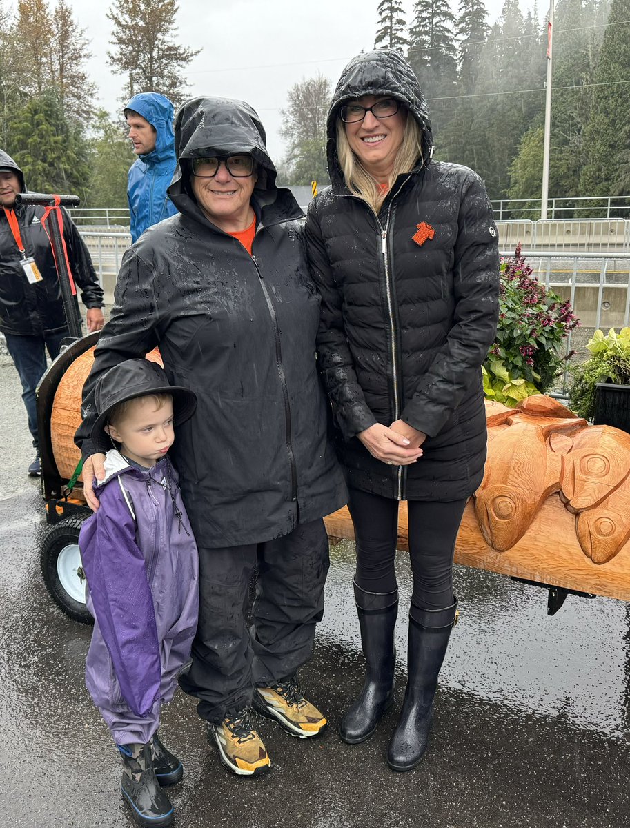 Coast Mountains School District (@coastmtnsd) on Twitter photo Incoming Superintendent, Tracey MacMillan, meets teachers, students, parents and toddlers at the Haisla bridge pole raising.  What a great day for an inaugural trip to Haisla territory.  #cmsd  #Haisla Incoming Superintendent, Tracey MacMillan, meets teachers, students, parents and toddlers at the Haisla bridge pole raising.  What a great day for an inaugural trip to Haisla territory.  #cmsd  #Haisla