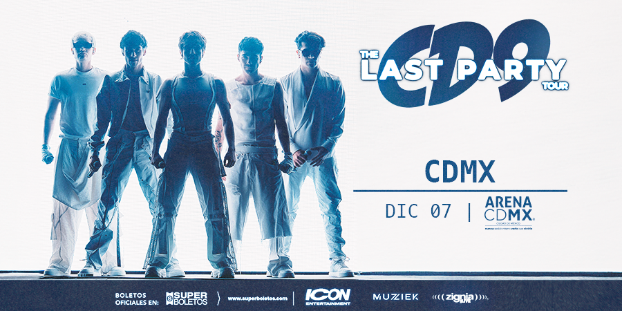 SuperboletosMx's tweet photo. 🚨 ¡ATENCIÓN! 🚨

Luego de tres sold outs en la #ArenaCDMX, @CD9 está de regreso para ofrecer una fecha más y complacer a todos sus fans.

¡Nos vemos el próximo 7 de diciembre coders! 🤩

🎟 Venta general a partir del 3 de octubre en Superboletos. https://t.co/oWSJ13UMAj