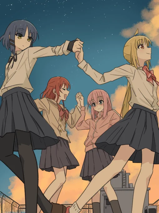 つながる音、君に色が降る。 #ぼっち・ざ・ろっく 