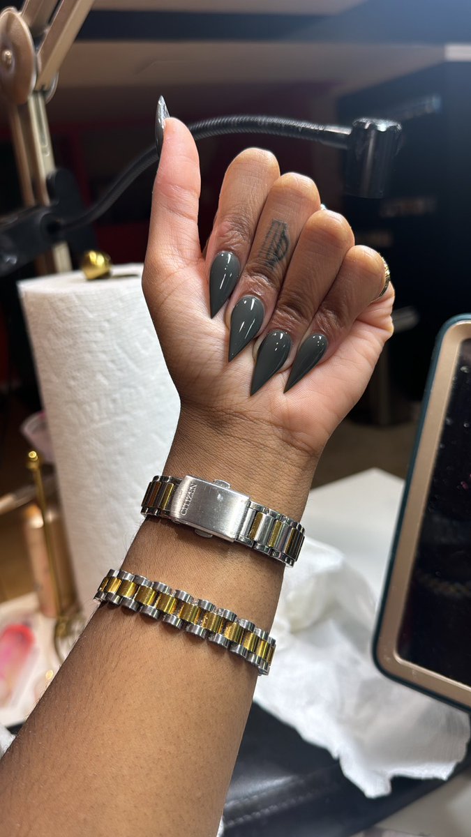 of course stiletto is my go to🧼🪄🫧