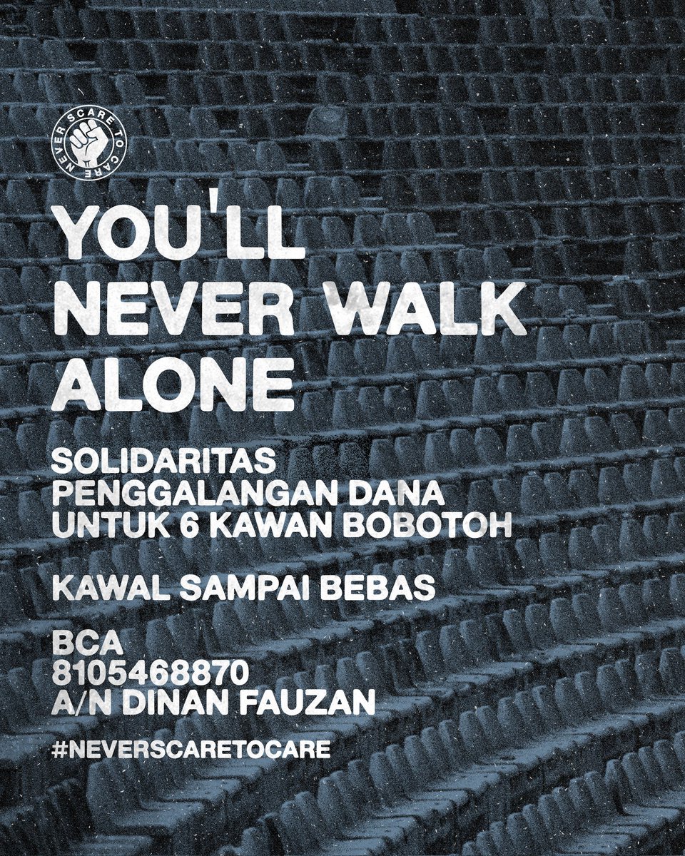 Menepi
Sebelum 
Mereka
Kembali

✊🏻
#NeverScareToCare