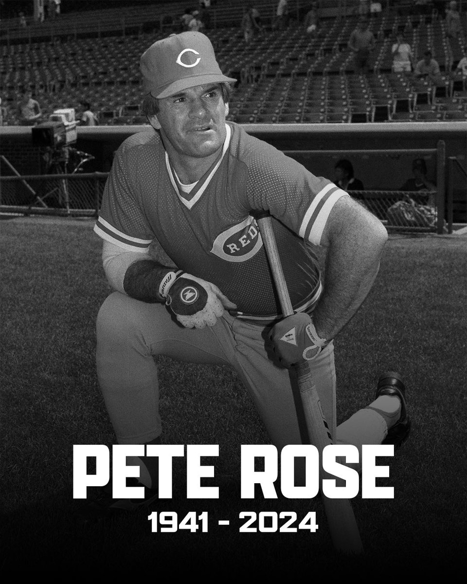 Rest in Peace to the Hit King Pete Rose