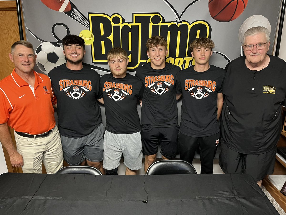 TigerStrasburg's tweet photo. Check out our Tigers on the Big Time Sports Show Wed. at 7pm or Fri. at 10pm. Cable channel 15 or YouTube. #begreat #team77 #wehuntas1 https://t.co/PN4TqLJsRM