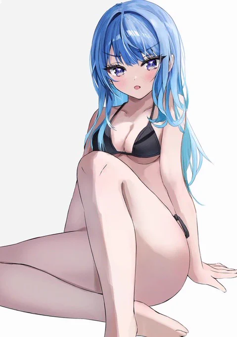 すいちゃんイラストのリメイクも考えてるけど、どれにしようか 