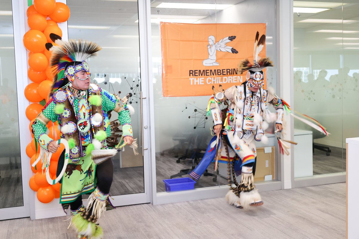 zackria's tweet photo. Today at CGI, we took time to reflect on the heartbreaking legacy of residential schools, remembering the children and honoring the resilience of survivors. I had the opportunity to learn more about the rich culture, dance, theatre, and music of Indigenous Peoples in Canada. https://t.co/T5m2ckH78j