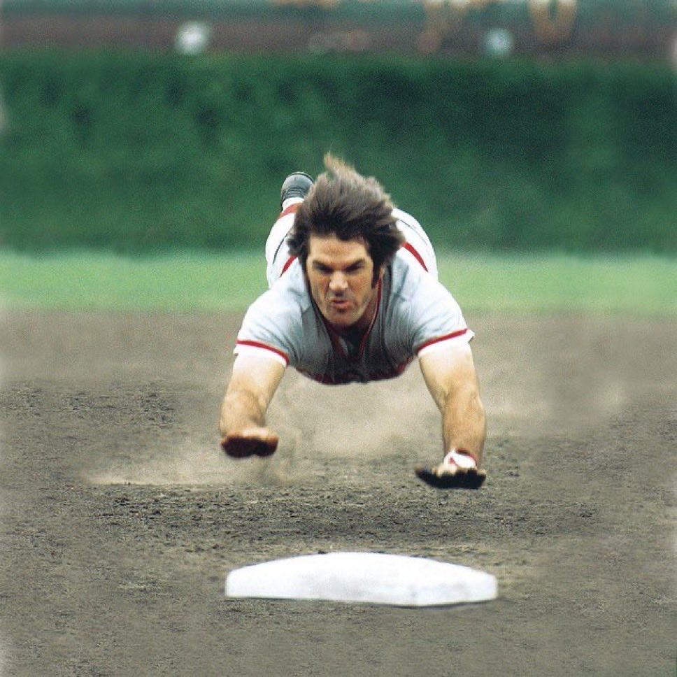 patkelsey's tweet photo. 💔 Pete Rose epitomized effort and hustle. The ultimate competitor. He was my childhood hero. My inspiration to dive on loose balls, sprint to first base on a walk and to play every game like it was my last. Rest In Peace Charlie Hustle. The Hall of Fame is worthless without you! https://t.co/WRBE6hyraY