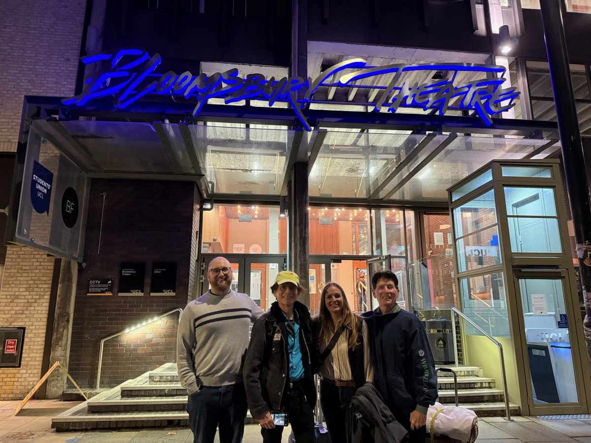 Thanks to everyone who came out to <a href="/bloomstheatre/">Bloomsbury Theatre</a> performances today.  Your comments at the Meet and Greet were life changing and mind blowing.  See you again soon!