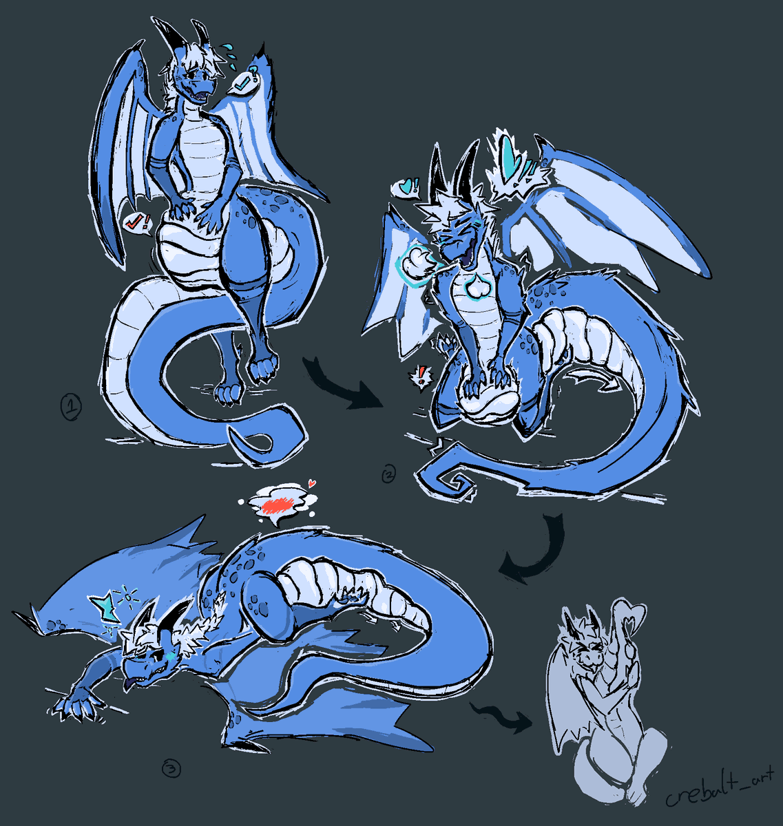 Weird Rock (@crebalt_art) on Twitter photo beware the midnight whompus as his hoarding tendencies are affectionate and intense
For <a href="/LandrynADvore/">Landryn, Bedtime Dragon</a> beware the midnight whompus as his hoarding tendencies are affectionate and intense
For <a href="/LandrynADvore/">Landryn, Bedtime Dragon</a>