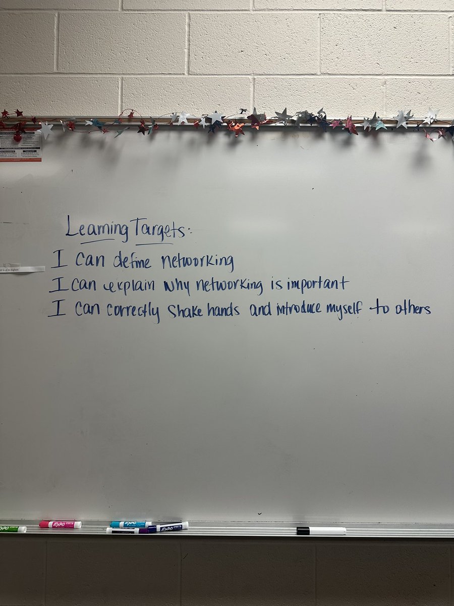 The first Senior Adulting Day of 24-25 kicked off today with a lesson on networking. Did you know 85% of jobs and opportunities are filled through networking alone?