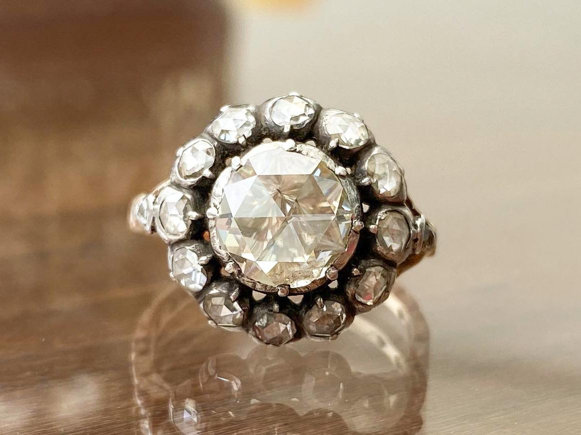 LuxoriaVita's tweet image. What a piece of art!💍

#Antique #jewelry #Rosecut #diamonds