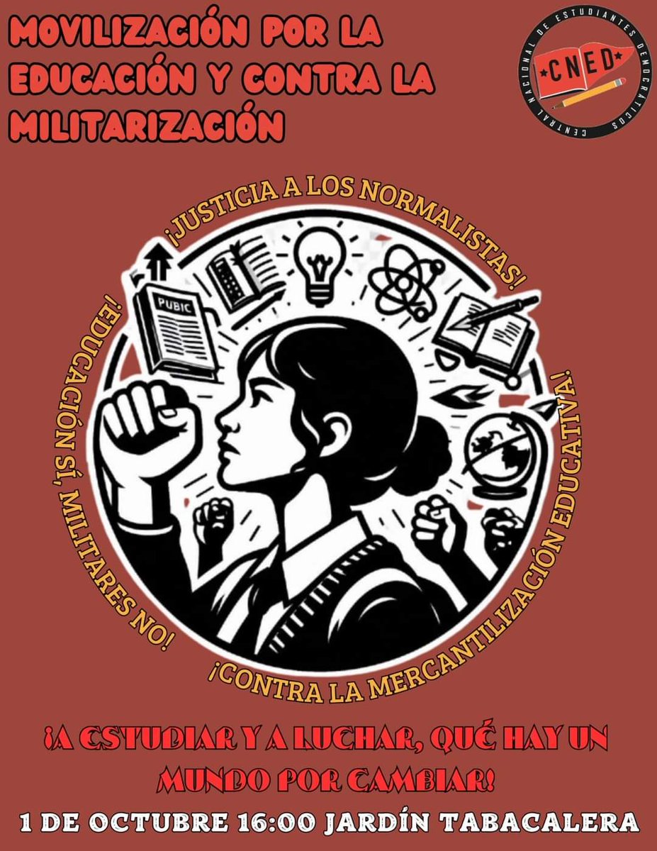 Con López Obrador se mantuvo la mercantilización de la educación, la represión y la persecución política a estudiantes. La militarización y el recorte al presupuesto educativo va en baja. Ninguna confianza a Sheinbaum que solo es continuidad y reforzamiento de estas políticas.