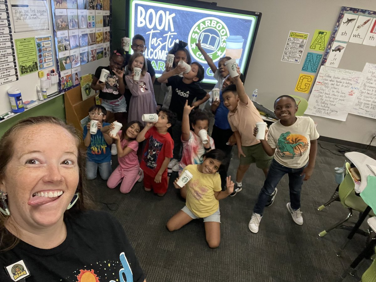 I forgot to post our Starbooks reading celebration for my afternoon class! <a href="/BangElementary/">Bang Elementary</a> #2ndtonone