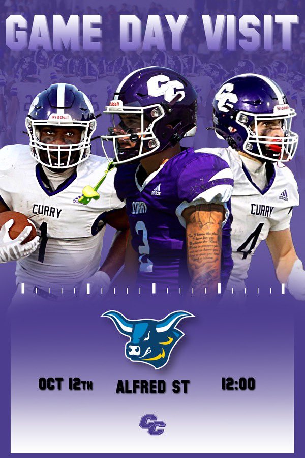 EthanMotyl's tweet photo. Thank you @Pippin_McKinley for the game day invite! Can’t wait to see what Curry is about! @MHS___Football https://t.co/HUQO417fOE