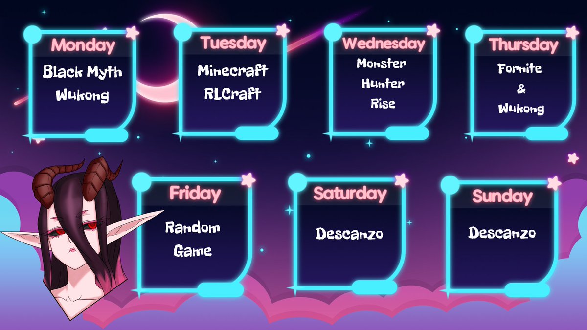 SoyCodeVT's tweet image. Horario De La Semanita
twitch.tv/holasoycode

#vtuber #vtuberES #codeuwuart #VtuberUprisings #vtubernsfw