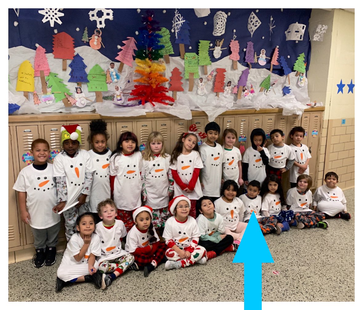 Once upon a time this guy was one of my K students! Now he’s a second grader…still wearing the shirt we made before winter break. Missing my <a href="/NorwoodES/">Norwood Elementary</a> Superstars! Thank you, Ms. Chandler, for the update! 
Sept. 2024 &amp; Dec. 2022