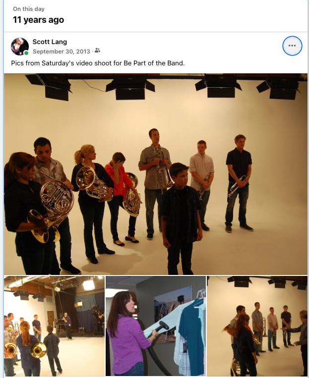 themoreyougive's tweet image. Be Part of the Band was filmed 11 years ago today. This weekend my son's band was judged by Sierra Rodgers (tuba player) and I got to spend an evening with Blake Duty - the star.  

A gentle reminder of the power of this incredible program. 

#musiceducator #musiceducation