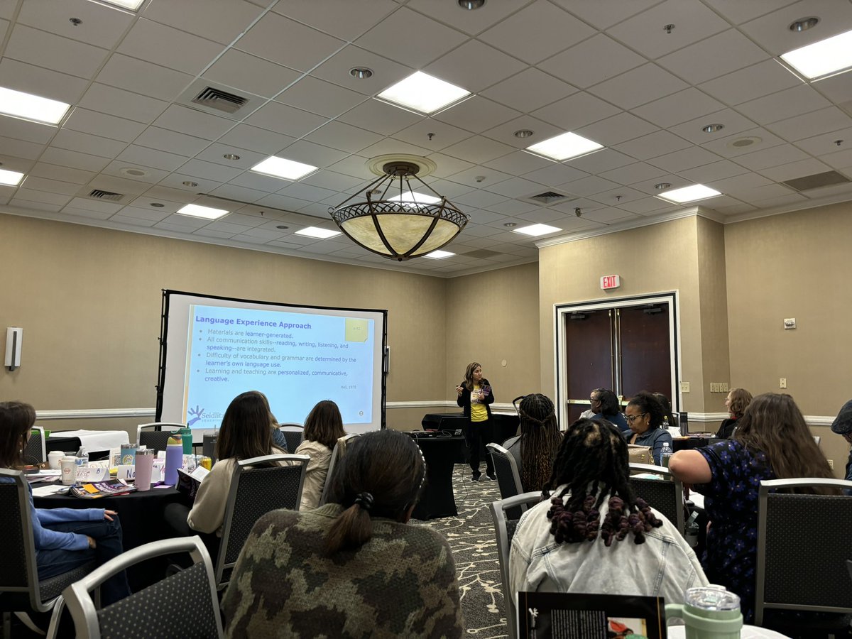 I was so excited for today’s newcomer training. I met <a href="/DrCarolSalva/">Dr. Carol Salva</a> who I have followed for years! I can’t wait to share with the teachers some great strategies they can use with their students! <a href="/EsolFulton/">FultonESOL</a> <a href="/cel578/">Cathy Crawford</a>