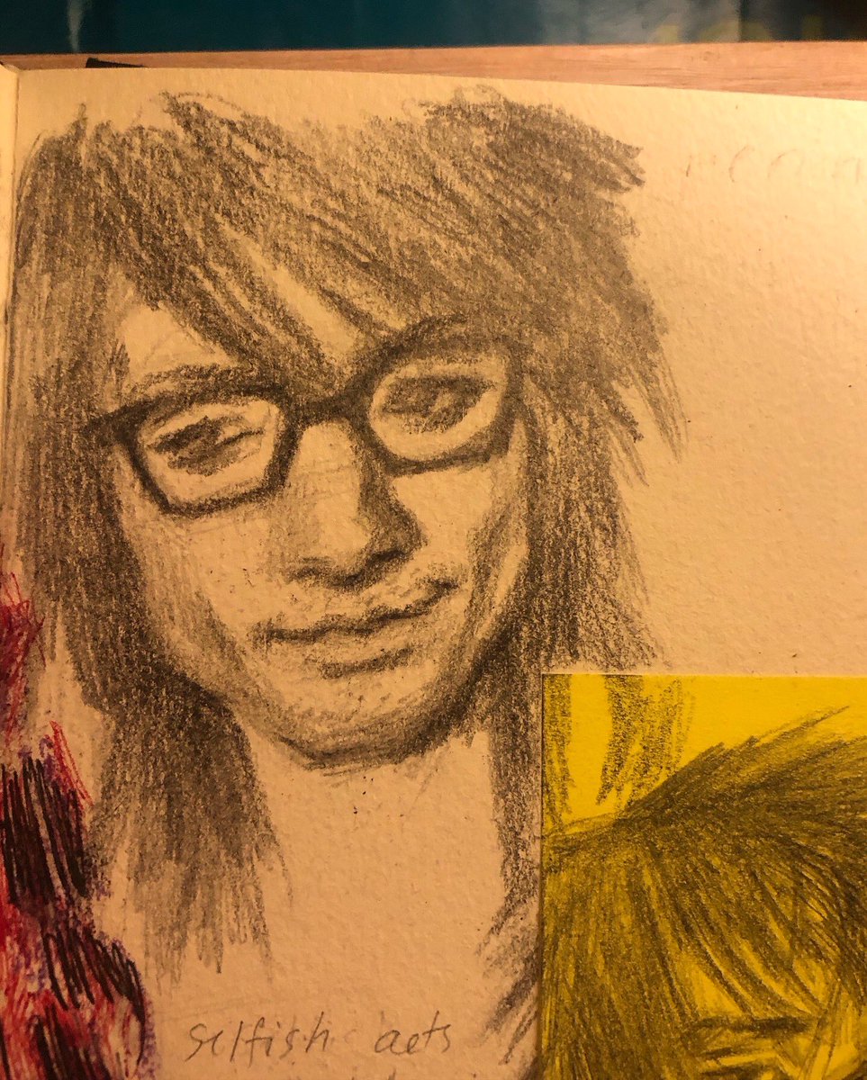 Johnnie be gettin’ fine with those facial hair so im finna draw him 
#sketch #dump #art