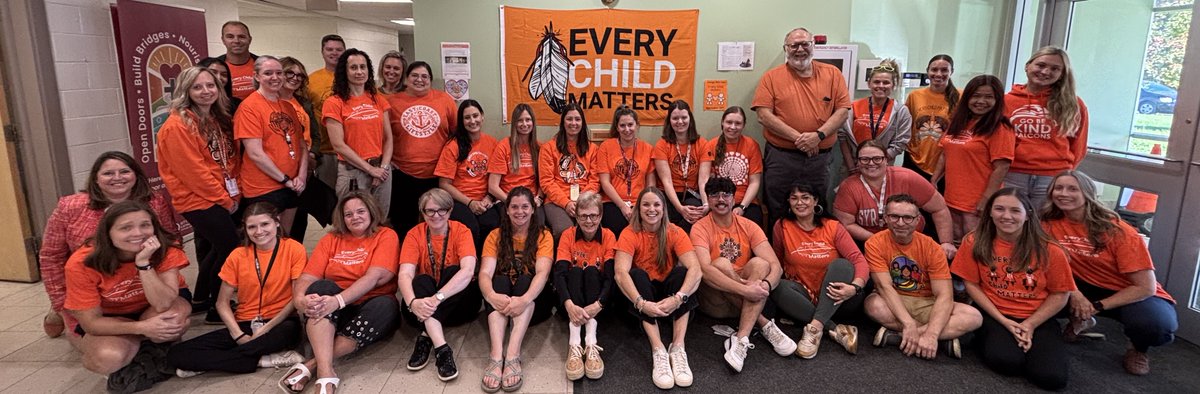 St. Philip School (@stphilipocsb) on Twitter photo St. Philip Staff all together in our Orange Shirts to commemorate National Day for Truth and Reconciliation. #OrangeShirtDay <a href="/ocsbindigenous/">OCSB Indigenous Ed</a> St. Philip Staff all together in our Orange Shirts to commemorate National Day for Truth and Reconciliation. #OrangeShirtDay <a href="/ocsbindigenous/">OCSB Indigenous Ed</a>