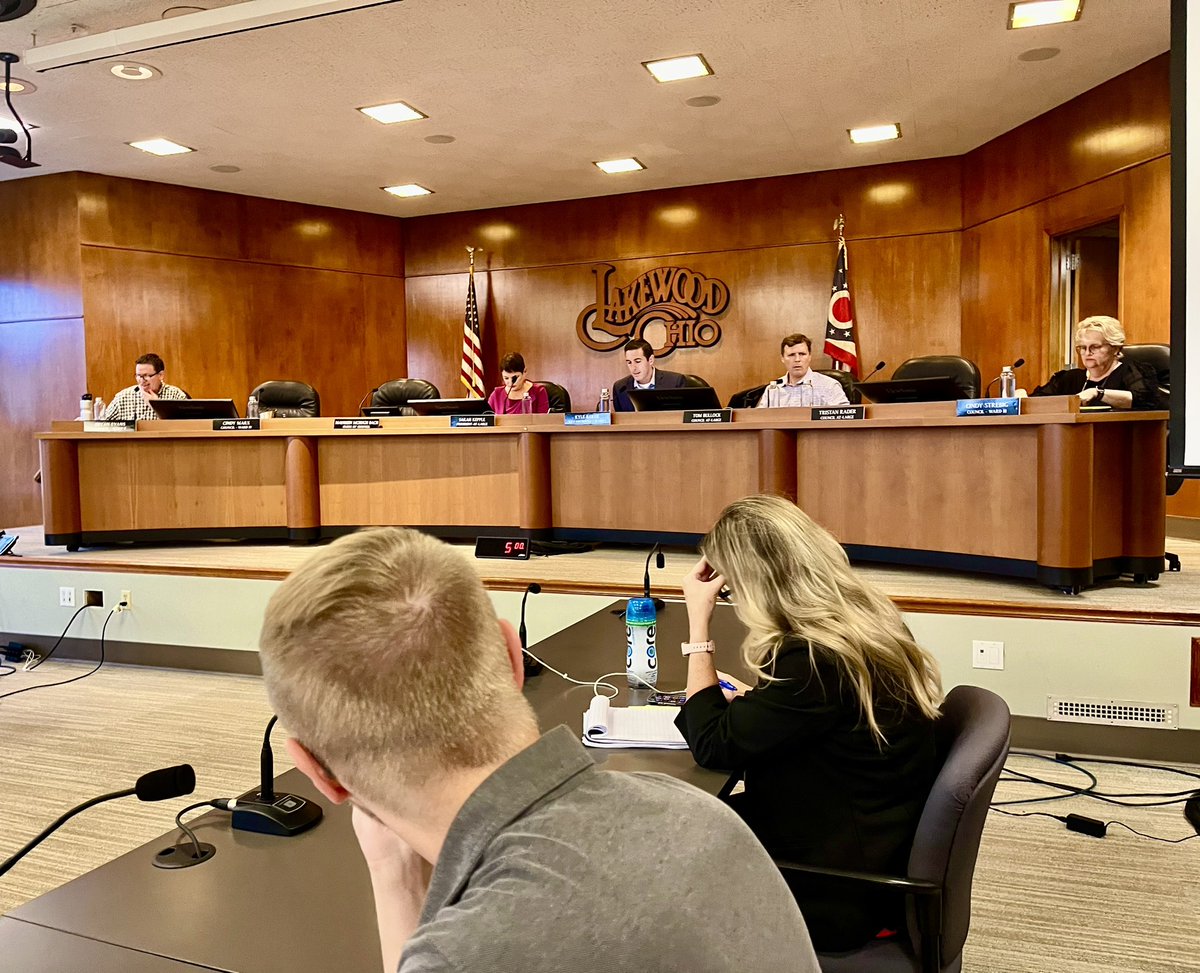 Phil Kidd (@philtkidd) on Twitter photo Was asked to speak to Lakewood City Council tonight about Cleveland’s Complete & Green Street program. Lakewood is looking to incorporate their own policy so <a href="/jacobvanbicycle/">Jacob VanSickle</a> and I shared some insight as to Cleveland’s evolution. Thanks to <a href="/KyleGBaker/">Kyle Baker</a> for the invite. Was asked to speak to Lakewood City Council tonight about Cleveland’s Complete & Green Street program. Lakewood is looking to incorporate their own policy so <a href="/jacobvanbicycle/">Jacob VanSickle</a> and I shared some insight as to Cleveland’s evolution. Thanks to <a href="/KyleGBaker/">Kyle Baker</a> for the invite.