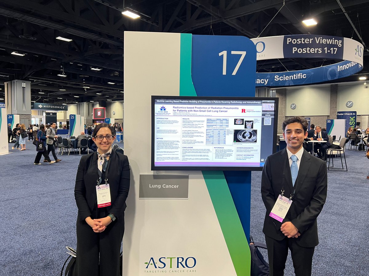 Deven Singh (@devensingh_) on Twitter photo I was honored to present on radiomics-based prediction of pneumonitis at #ASTRO24! Thanks to <a href="/SalmaJabbour1/">Salma Jabbour</a> <a href="/MeralRey/">Meral Reyhan</a> for project support! I was honored to present on radiomics-based prediction of pneumonitis at #ASTRO24! Thanks to <a href="/SalmaJabbour1/">Salma Jabbour</a> <a href="/MeralRey/">Meral Reyhan</a> for project support!