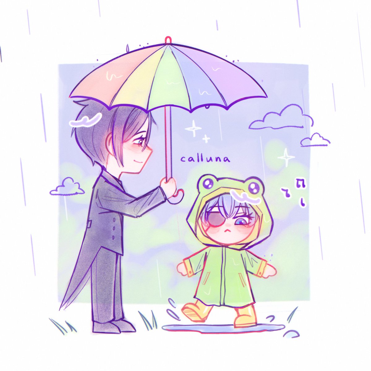 yo_calluna's tweet photo. hello october! 🍂🐸☔
#blackbutler #kuroshitsuji #sebaciel https://t.co/eHl31k14lA