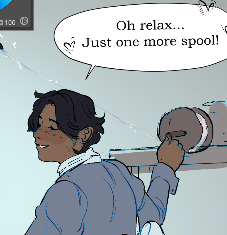 nikniss on P! I refined the shibari sketch from the requests #karniss #bg3 ..........silk harvesting TWO.