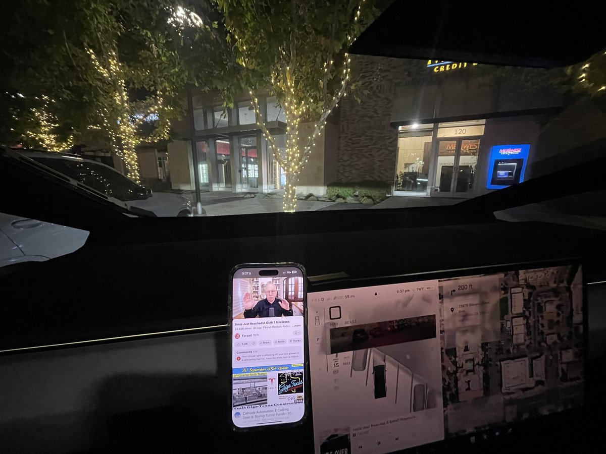 赵铮 Zen (@zhengzhao365) on Twitter photo Cybertruck FSD just pulled into this parking space a bit far away from my destination. Very interesting!
<a href="/garyblack00/">Gary Black</a> <a href="/EmmetPeppers/">Emmet Peppers</a> <a href="/heydave7/">Dave Lee</a> <a href="/JoeTegtmeyer/">Joe Tegtmeyer 🚀 🤠🛸😎</a> <a href="/herbertong/">Herbert Ong</a> <a href="/jamesdouma/">jimmah</a> <a href="/CernBasher/">Cern Basher</a> <a href="/elonmusk/">Elon Musk</a> <a href="/Gfilche/">Gali</a> <a href="/stevenmarkryan/">stevenmarkryan</a> <a href="/SawyerMerritt/">Sawyer Merritt</a> <a href="/TeslaJoy/">Tesla Joy</a> <a href="/_SFTahoe/">Amy</a> <a href="/TeslaBoomerMama/">Ale𝕏andra Merz 🇺🇲</a> Cybertruck FSD just pulled into this parking space a bit far away from my destination. Very interesting!
<a href="/garyblack00/">Gary Black</a> <a href="/EmmetPeppers/">Emmet Peppers</a> <a href="/heydave7/">Dave Lee</a> <a href="/JoeTegtmeyer/">Joe Tegtmeyer 🚀 🤠🛸😎</a> <a href="/herbertong/">Herbert Ong</a> <a href="/jamesdouma/">jimmah</a> <a href="/CernBasher/">Cern Basher</a> <a href="/elonmusk/">Elon Musk</a> <a href="/Gfilche/">Gali</a> <a href="/stevenmarkryan/">stevenmarkryan</a> <a href="/SawyerMerritt/">Sawyer Merritt</a> <a href="/TeslaJoy/">Tesla Joy</a> <a href="/_SFTahoe/">Amy</a> <a href="/TeslaBoomerMama/">Ale𝕏andra Merz 🇺🇲</a>