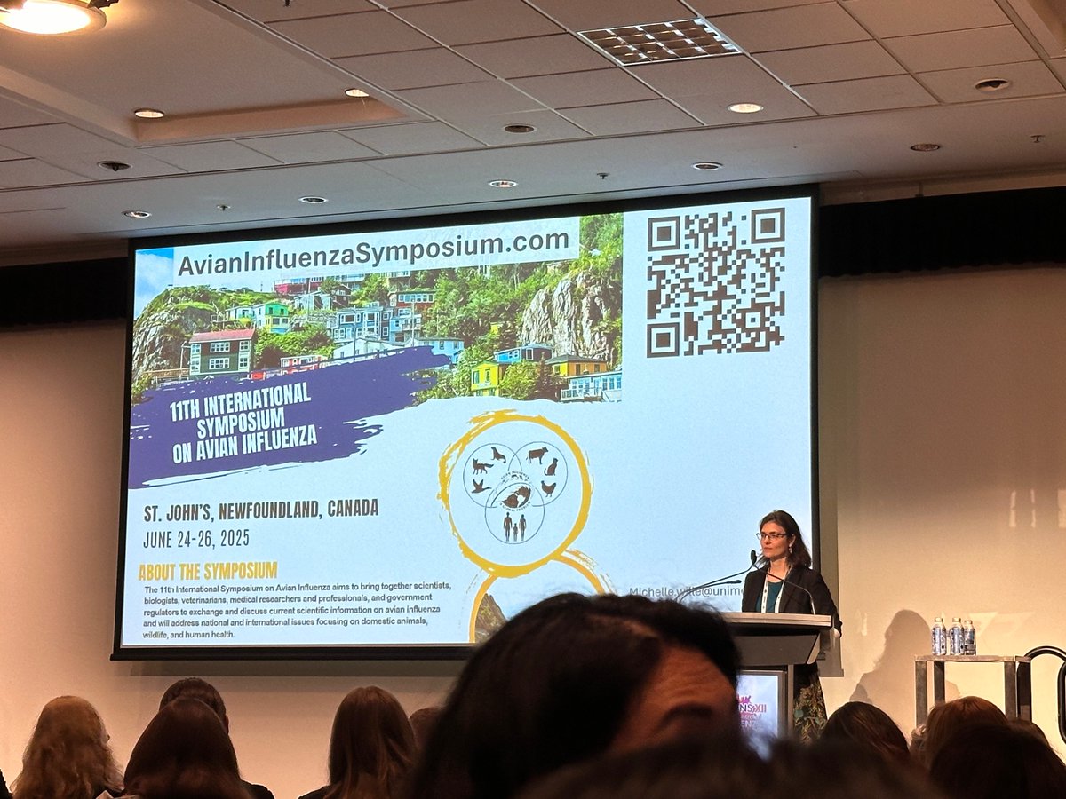 Michelle Wille (@duckswabber) on Twitter photo Its been fun to present our work on avian influenza at the <a href="/options2024/">Options2024</a> #OPTIONS2024 meeting this year - but also, be sure to submit an abstract for the AvianInfluenzaSymposium.com in June next year! Abstract deadline is in a month! Its been fun to present our work on avian influenza at the <a href="/options2024/">Options2024</a> #OPTIONS2024 meeting this year - but also, be sure to submit an abstract for the AvianInfluenzaSymposium.com in June next year! Abstract deadline is in a month!