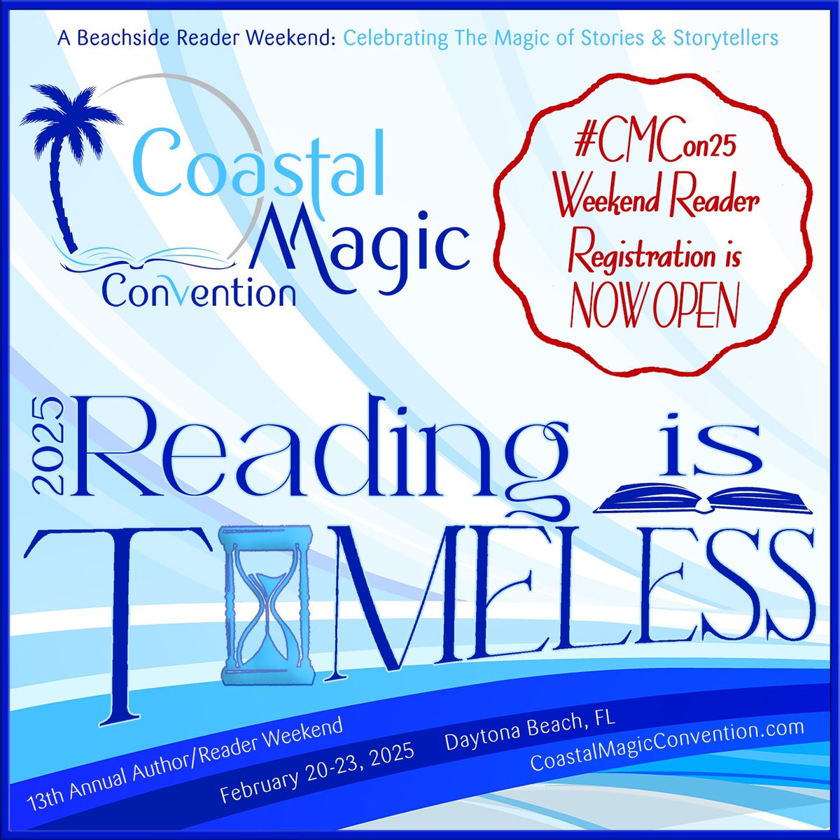 Madison Fairbanks (@readingovertv) on Twitter photo Want to spend a weekend with authors and friendly readers? Check out <a href="/CoastalMagicCon/">CoastalMagicConvention</a> February 20-23, 2025.
Tickets are still available and you get panels, parties, games, and more. Author list on website. #cmcon25 Want to spend a weekend with authors and friendly readers? Check out <a href="/CoastalMagicCon/">CoastalMagicConvention</a> February 20-23, 2025.
Tickets are still available and you get panels, parties, games, and more. Author list on website. #cmcon25