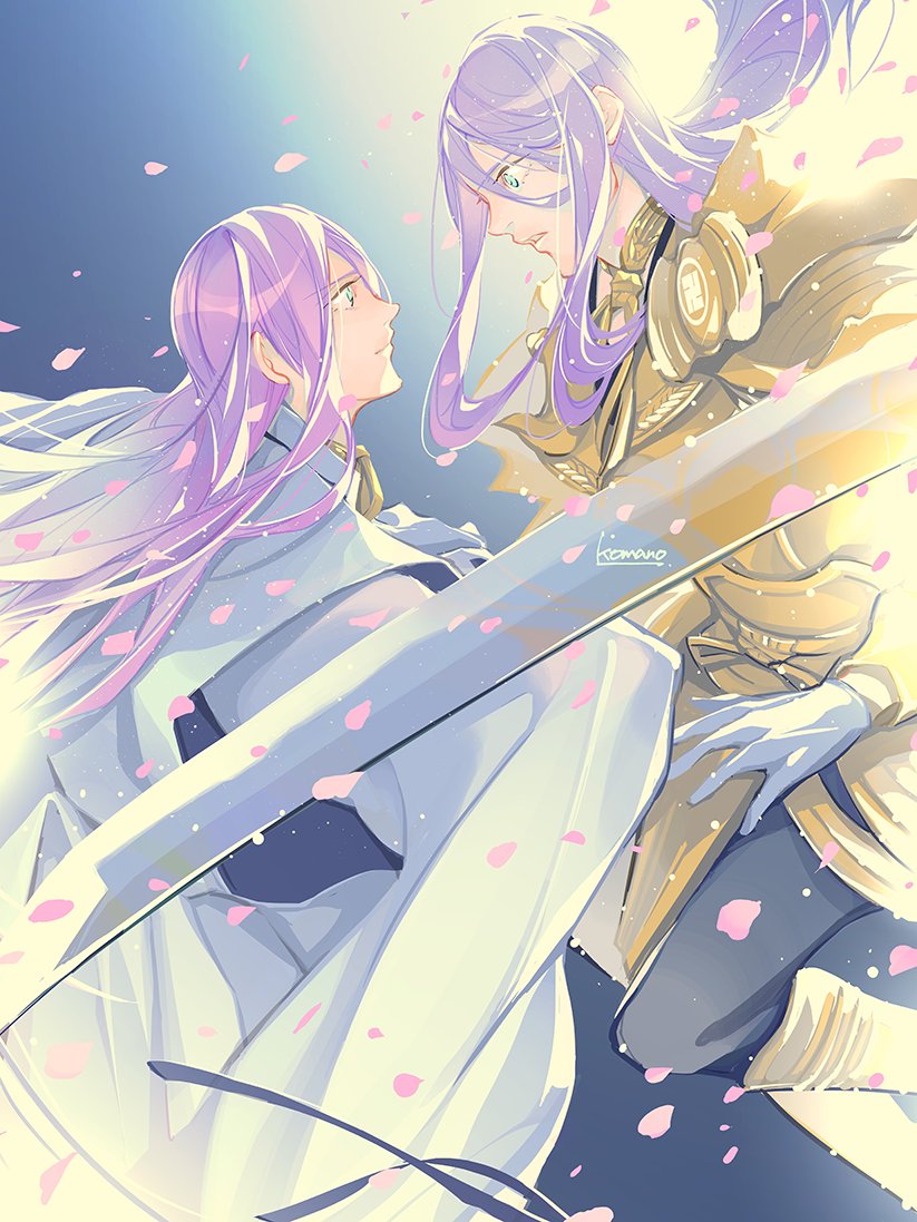 「#10月1日は刀帳101番の蜂須賀虎徹の日」|こまののイラスト