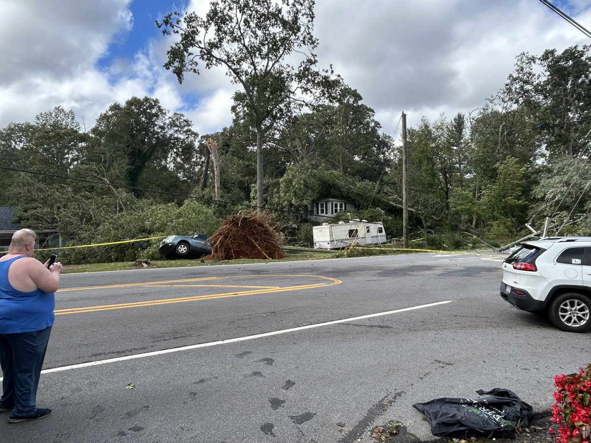 Words can’t describe what has been going on in Asheville. I just wanted to let everyone know Haylee and I have evacuated to Roanoke today Thank you to anyone who has sent well wishes, thoughts prayers, or tried to reach out I haven’t had service or internet to respond I am sorry